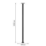 Ландшафтный светодиодный светильник Favourite Mash 4745-2F