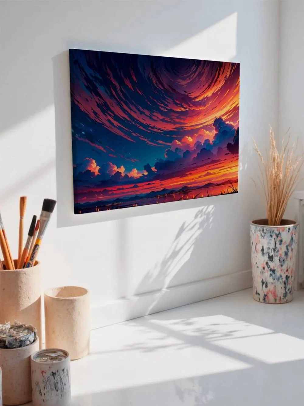 Картина на стену 40 X 50 Фэнтези небо