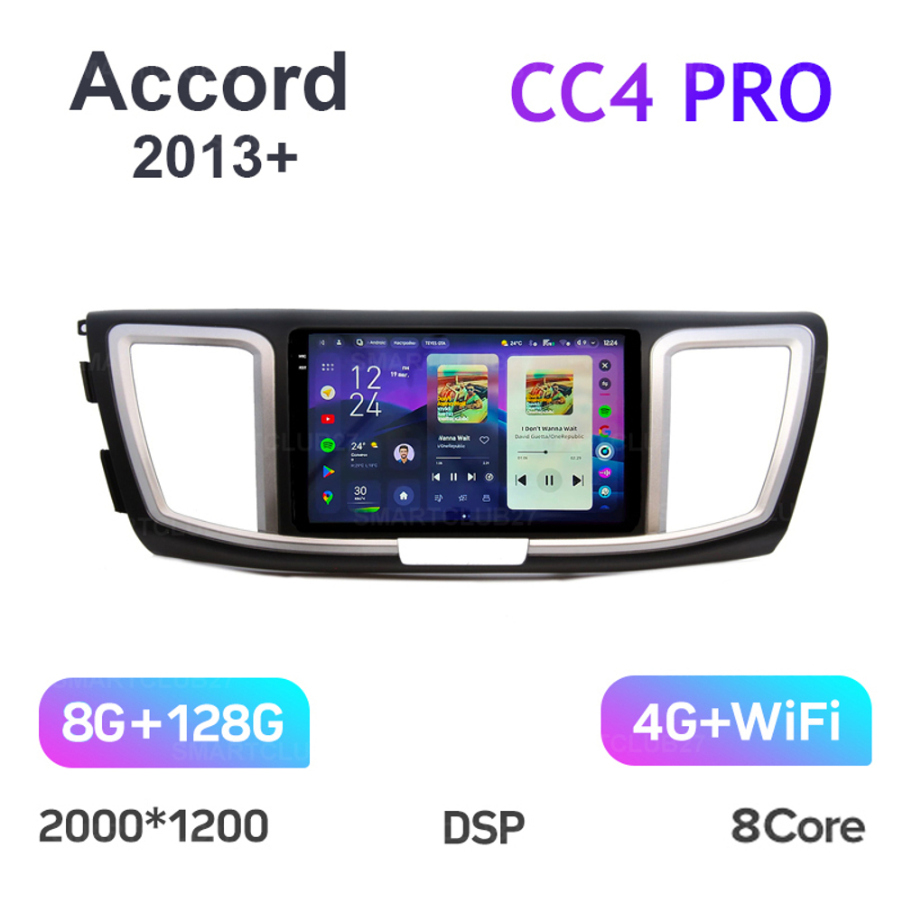 Teyes CC4 Pro 9" для Honda Accord 2013+