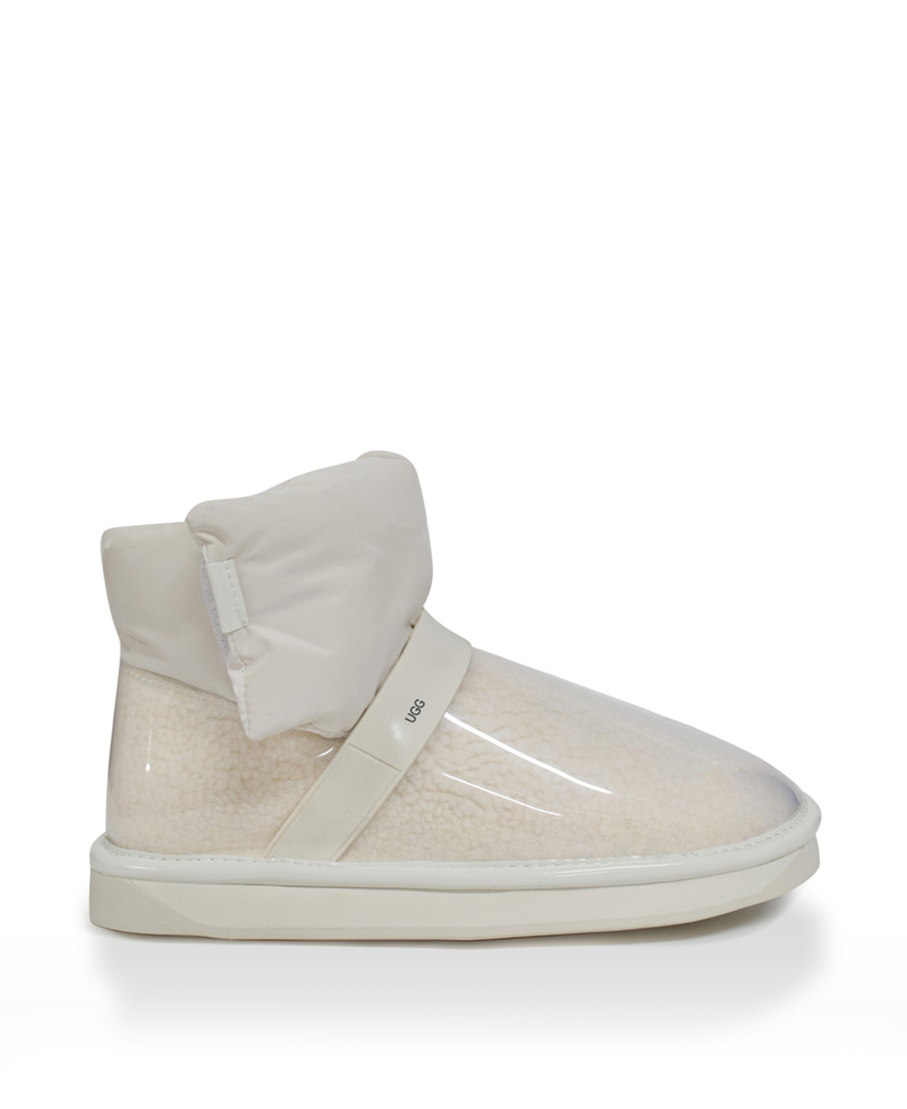 CLEAR QUILTY white