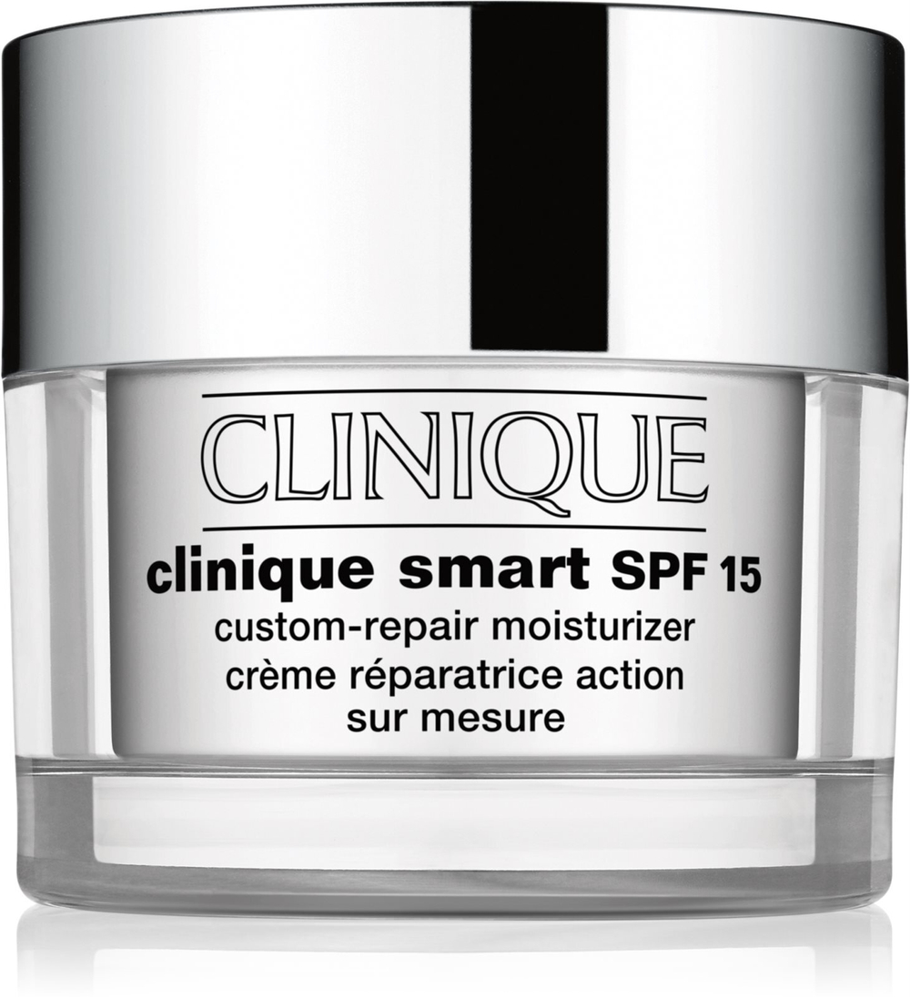 Clinique Clinique Smart SPF 15 Custom-Repair Moisturizer - увлажняющий дневной крем против морщин для сухой и очень сухой кожи /   50  ml  / GTIN 020714783129
