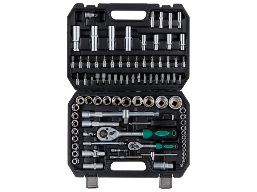 Набор головок и бит 94 предметов ВОЛАТ (1/4", 1/2", 6 граней )