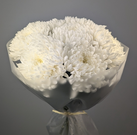Букет из одноголовой хризантемы