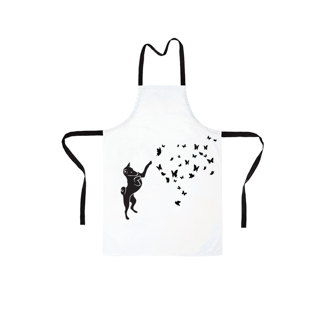 Фартук "Басенжи и бабочки"