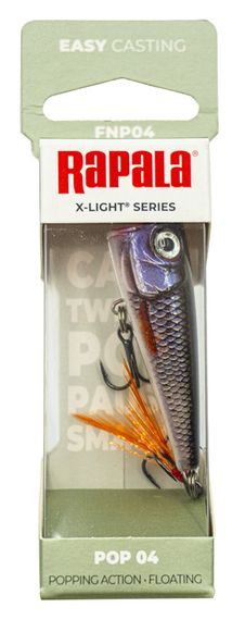 Воблер RAPALA X-Light Pop 04 /ROL