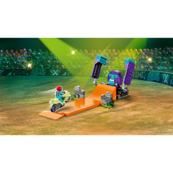 Конструктор LEGO City - Цикл трюков и шимпанзе-разрушитель 60338