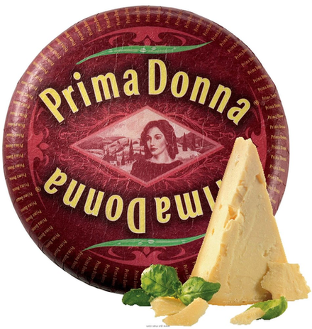 Сыр твердый Примадонна Матуро красная 12 мес 32% Голландия
