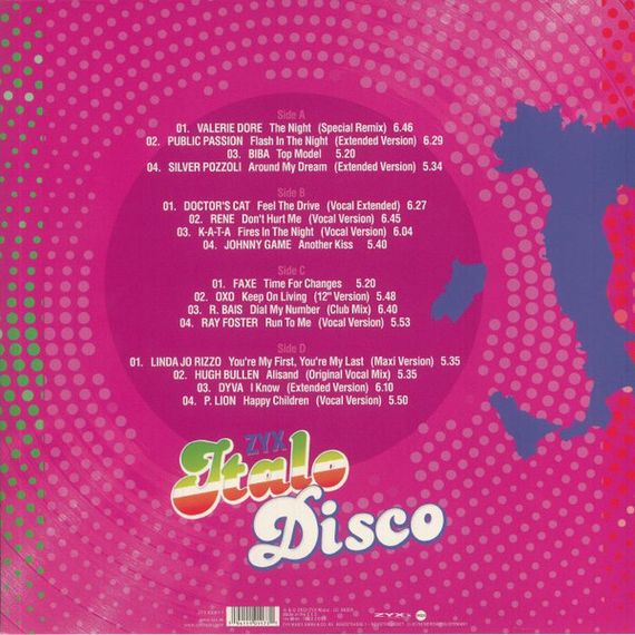 Various – ZYX Italo Disco - Best Of - Volume 3 Coloured 2LP