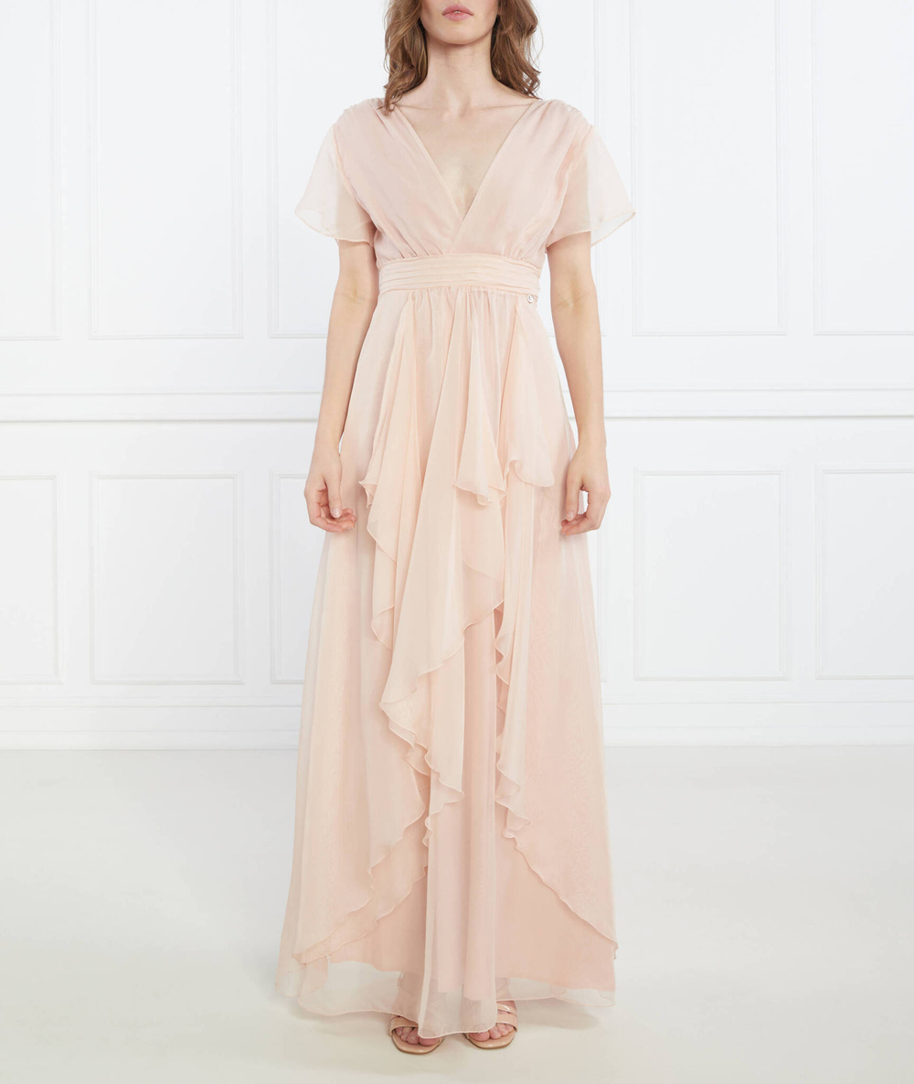 Платье + подкладка Liu Jo - пудро-розовый(CA3383 T3384)