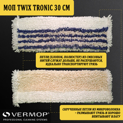 Моп Twix Tronic, 30 см 4793