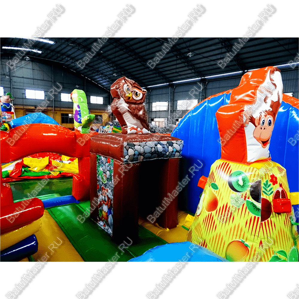 Коммерческий надувной батут "Четыре стихии"