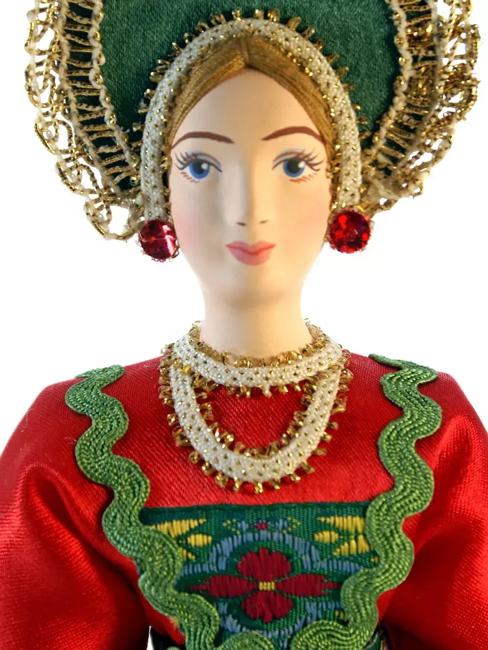 Кукла коллекционная Костромичка в праздничном костюме