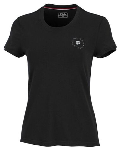 Женская теннисная футболка Fila T-Shirt Mara - Black