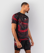 Футболка спортивная Venum Matupa Black/Red/Silver
