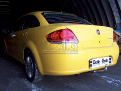 Фаркоп оцинкованный Galia F108A для FIAT Linea 2007-2015(паспорт и сертификат в комплекте)(без электрики)