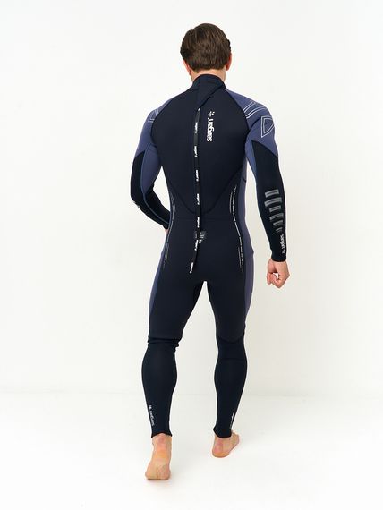 Гидрокостюм Sargan Nero 2.0 Long men 2 мм черный/темно-синий