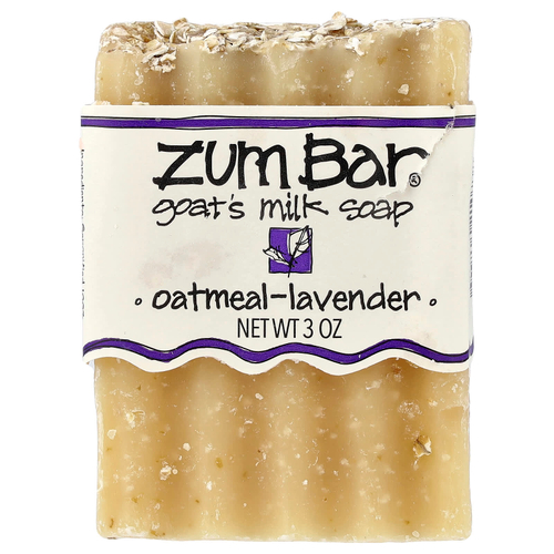 ZUM, Zum Bar®, мыло с козьим молоком, овсянка и лаванда, 3 унции
