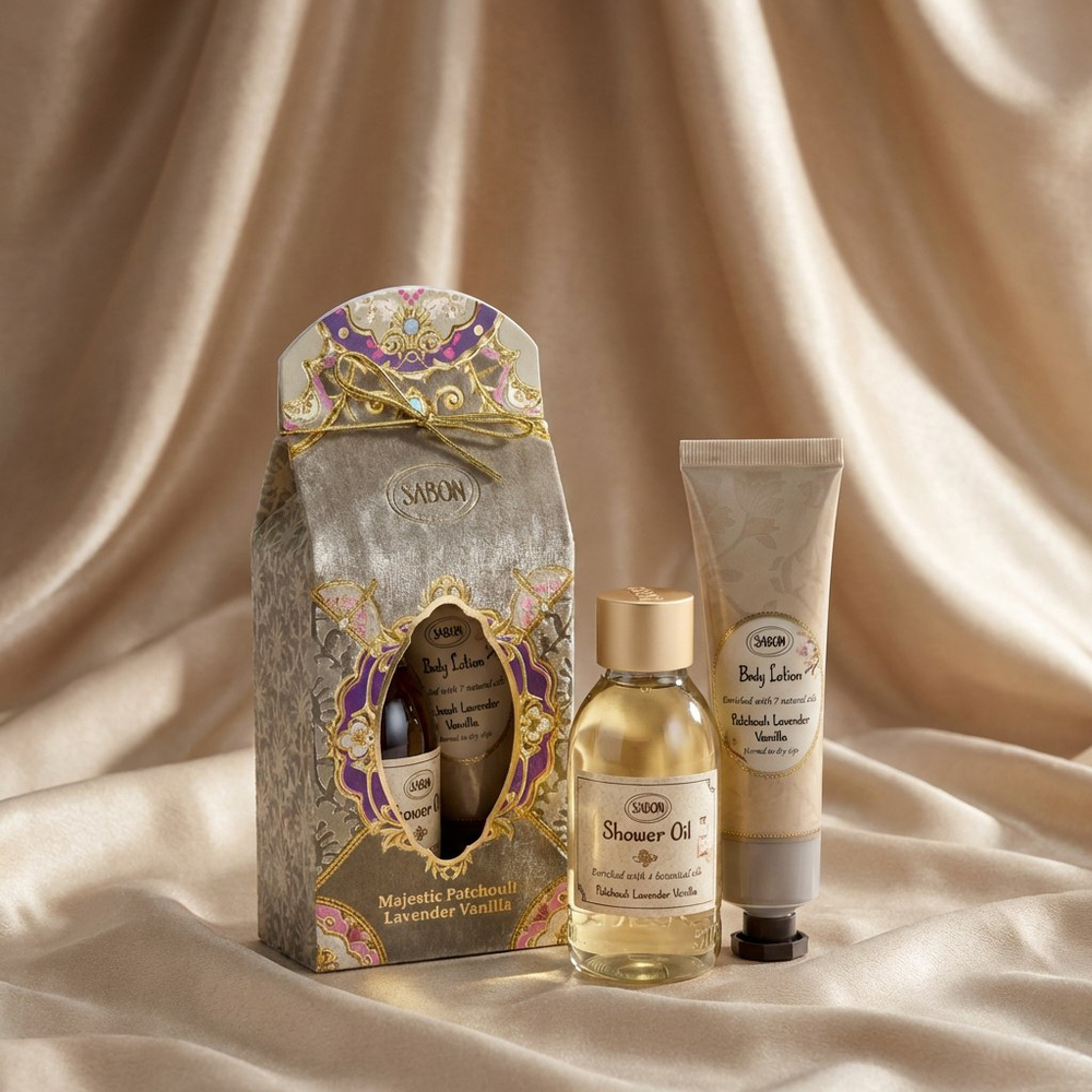 Набор для ухода за телом Majestic Patchouli Lavender Vanilla Kit