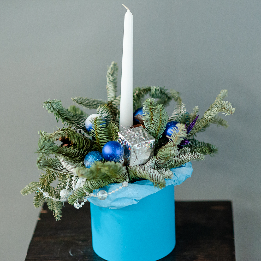 Новогодняя композиция из нобилиса 2