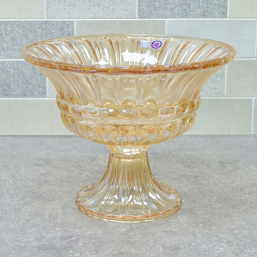 Фруктовница на ножке 31см "Gold"