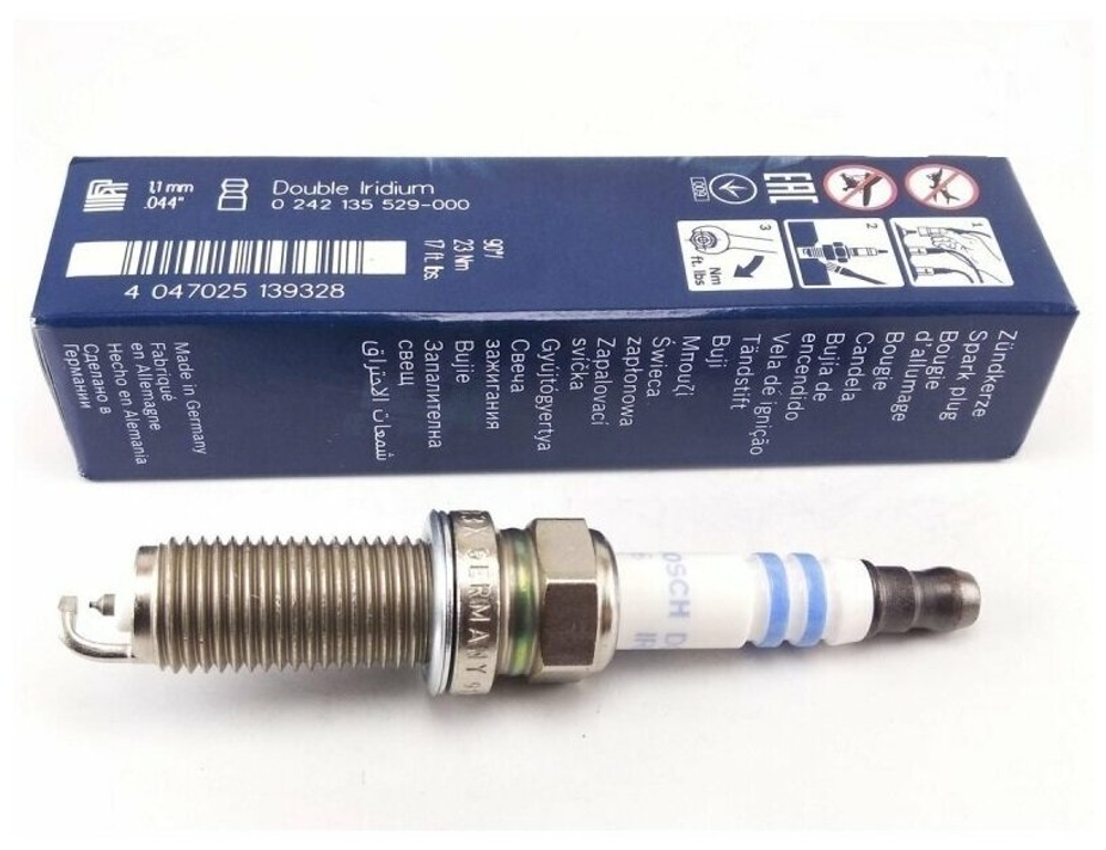 Свеча зажигания BOSCH VR7NII33X (0242135529)