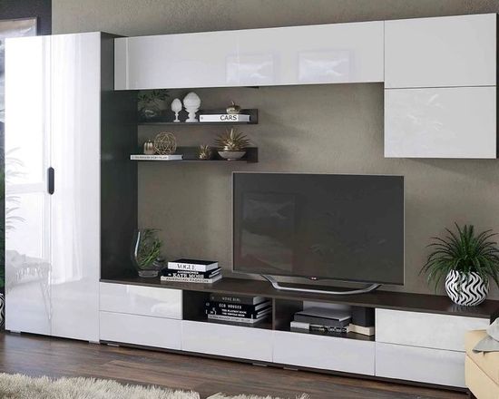 венге / белый глянец