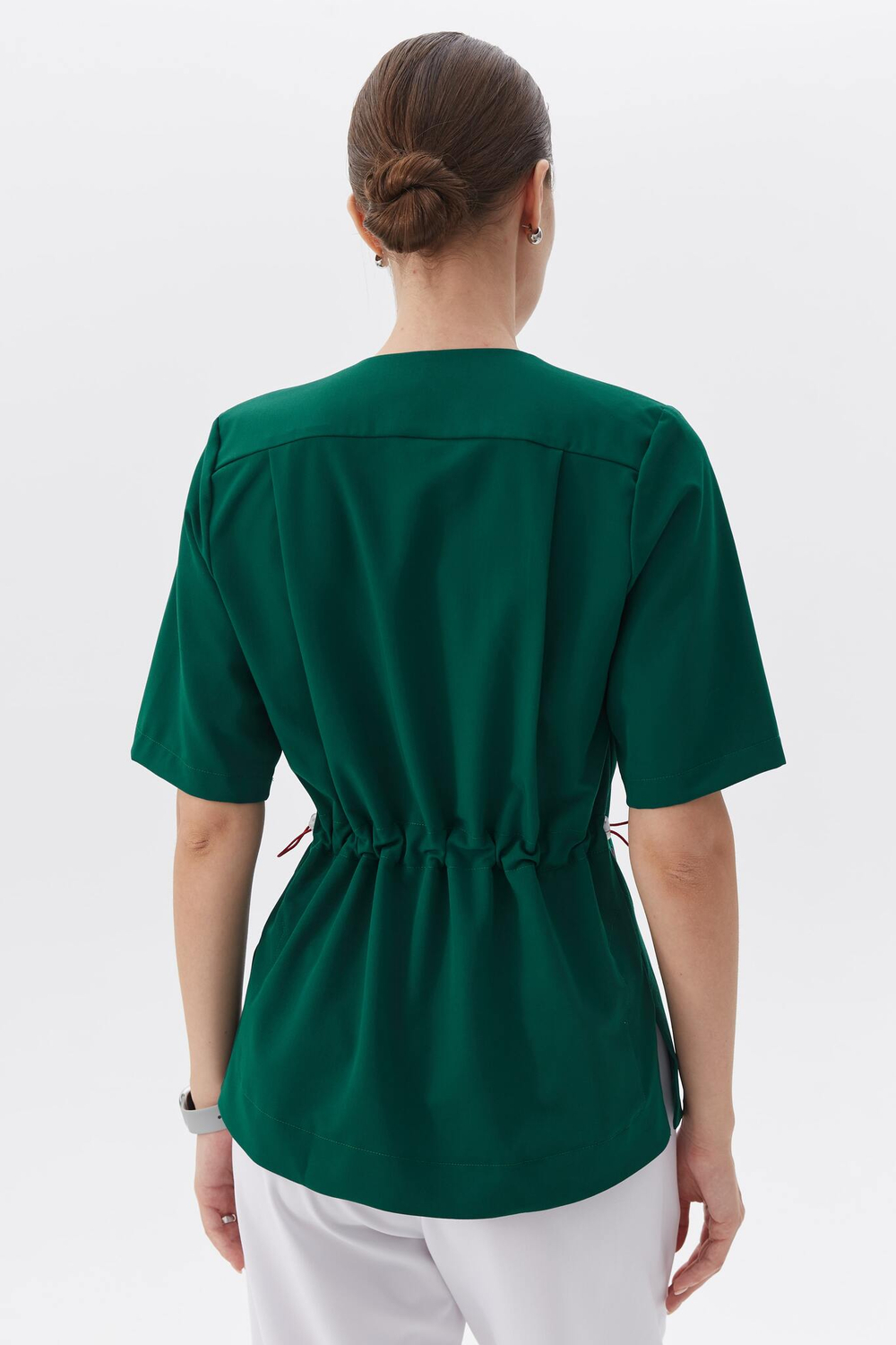 Топ с Запахом медицинский женский Йошо, малахит