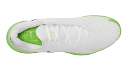 Мужские кроссовки теннисные Nike Zoom Vapor Cage 4 Rafa - white/black/action green/lemon twist