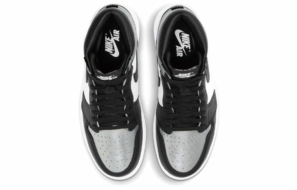 Кроссовки Jordan Air Jordan 1 High Og Retro "Silver Toe" (Женская размерная сетка)