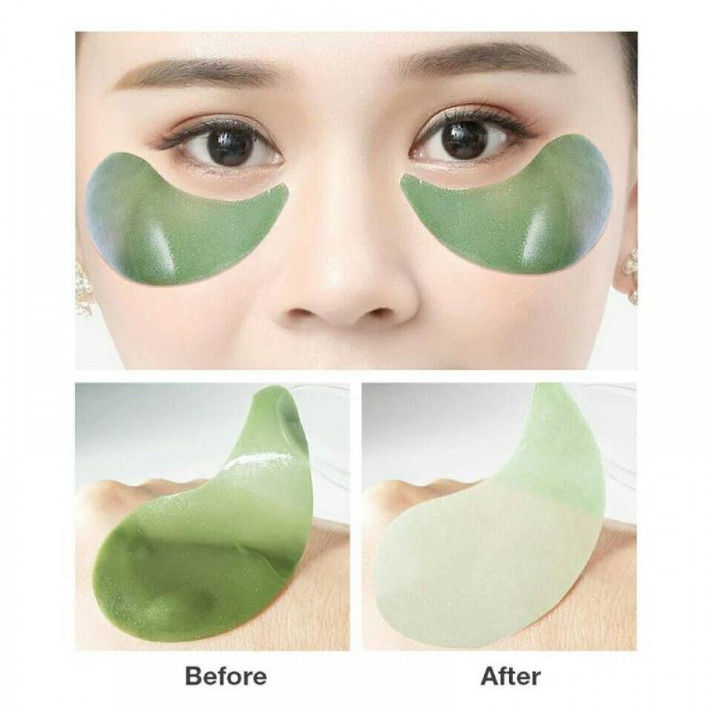 Petitfee Artichoke Soothing Hydrogel Eye Mask противоотёчные гидрогелевые патчи с артишоком