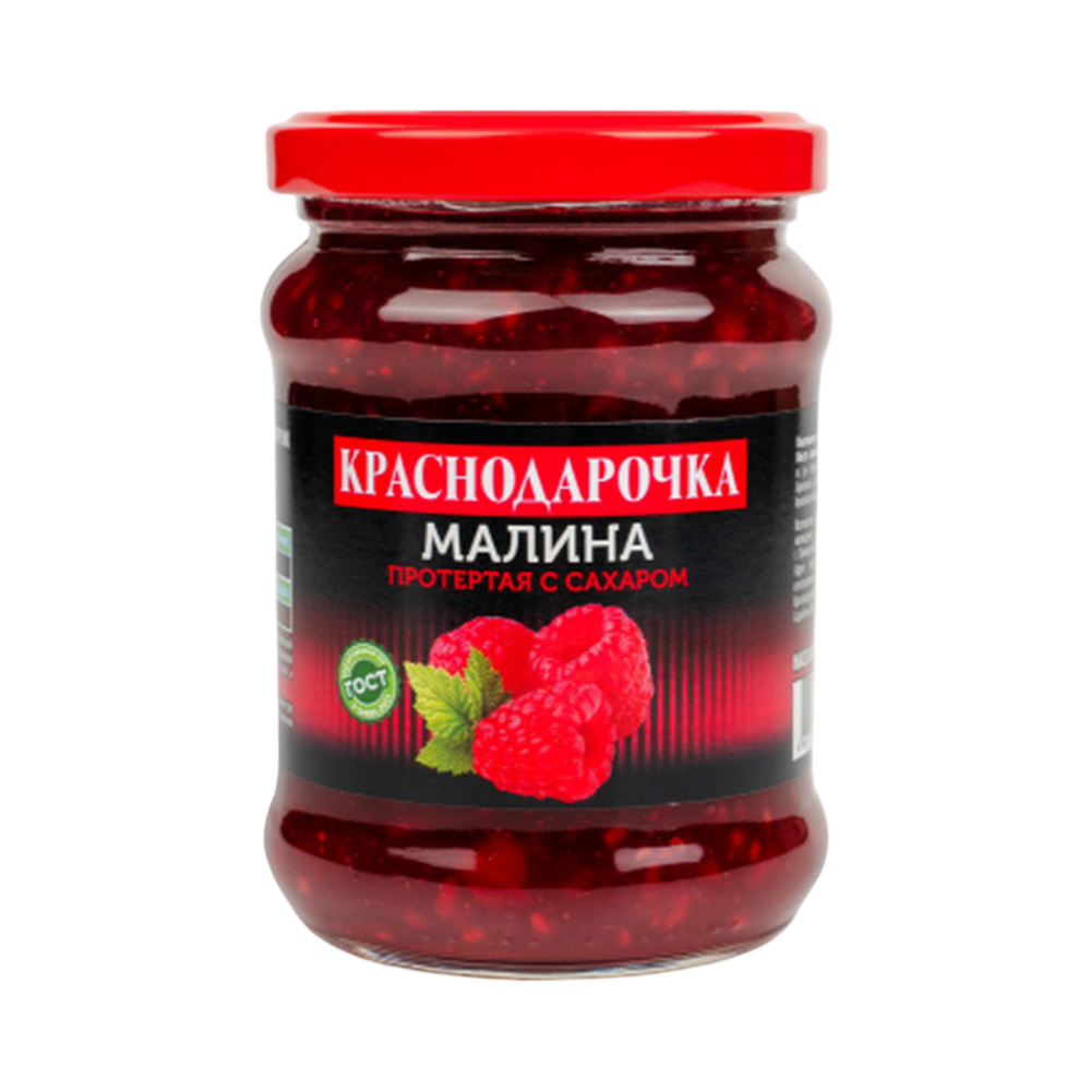 Варенье "Краснодарочка" малина потертая