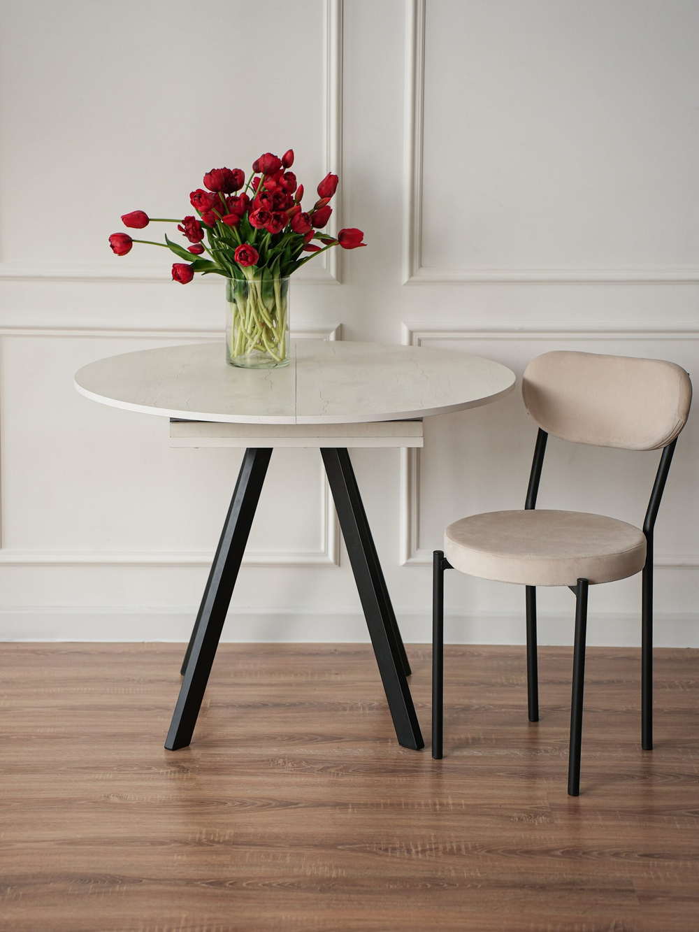 Стол раздвижной круглый "Милан"