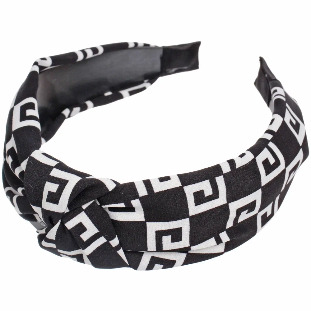 Ободок для волос «МАРЦИПАН», лаотта, ширина 4см, микс 6 цветов