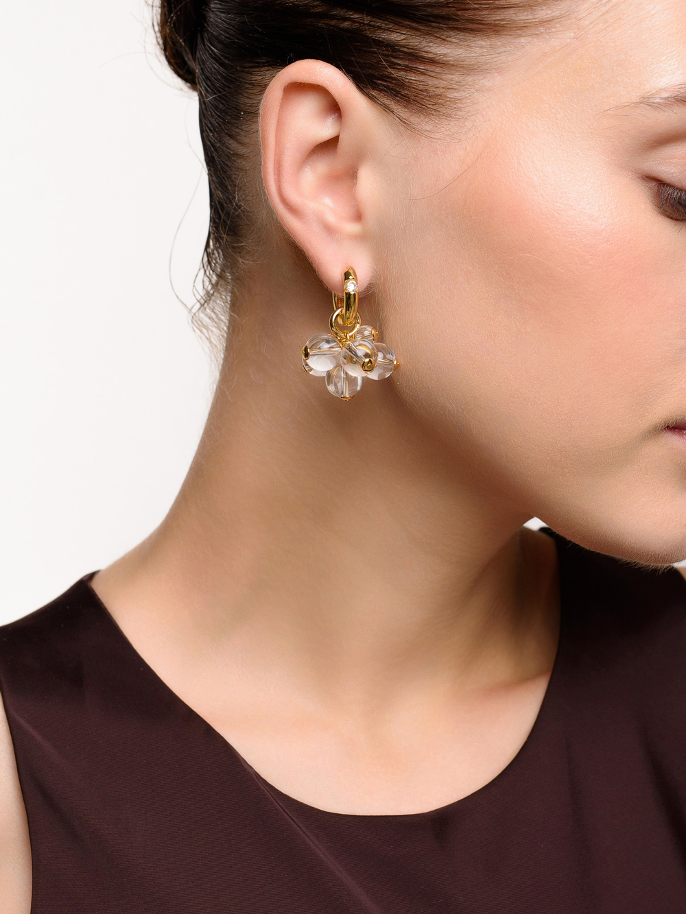 Серьги "Bubble berry" Gold