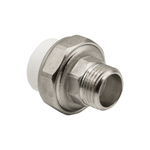 Муфта комб. разъемная, нар 20х1/2'' EVER® plast  БЕЛЫЙ (Россия)