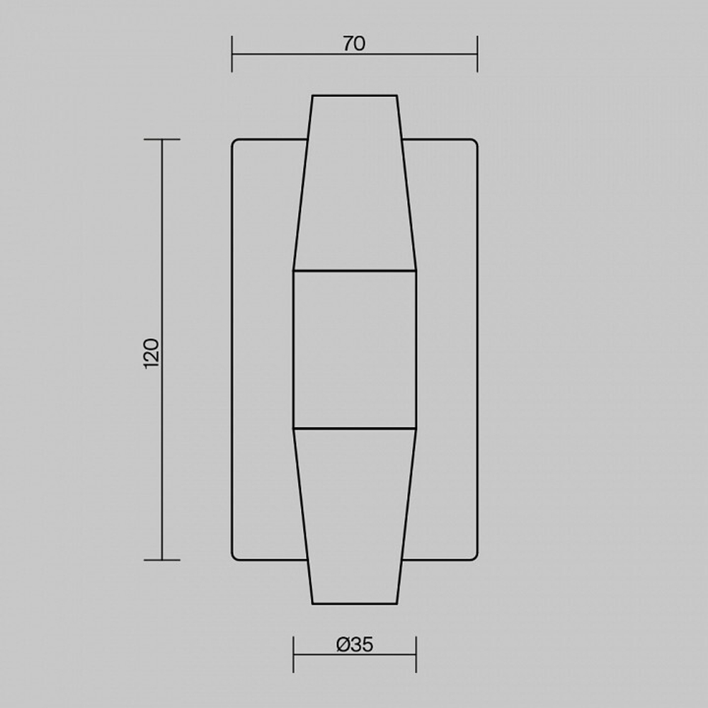 Бра Maytoni Arana MOD401WL-L6BS3K