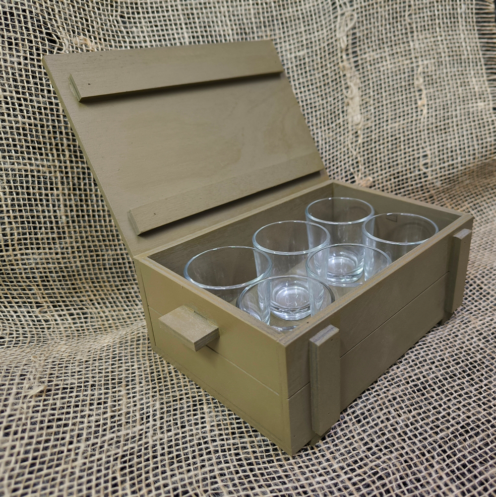 Сувенир шкатулка "Боеприпасы" (внутри стопки)