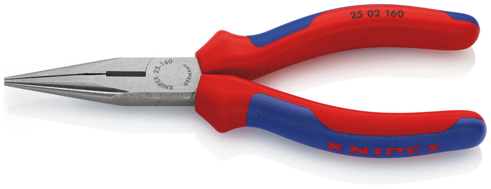 Длинногубцы чернёные KNIPEX 160 мм 2502160