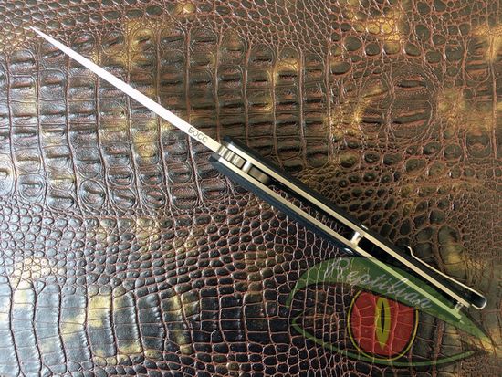 Складной нож STEELCLAW Босс черный c клинком из стали D2, рукоять G10