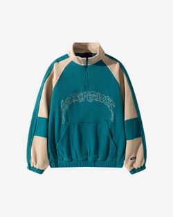 Толстовка Turbo fleece изумрудный/песочный