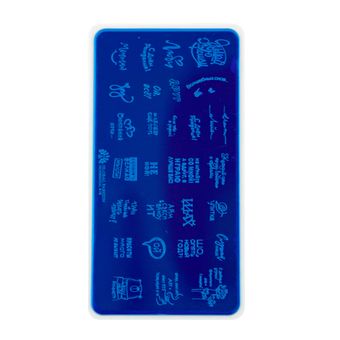 Диск для стемпинга Global Fashion #-94