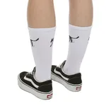 Носки Волчок Evil dogs белые