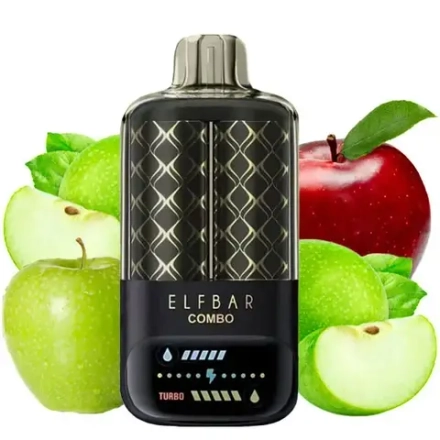 Elf Bar COMBO 25000 - Green Apple Double Apple Shisha (5% nic)