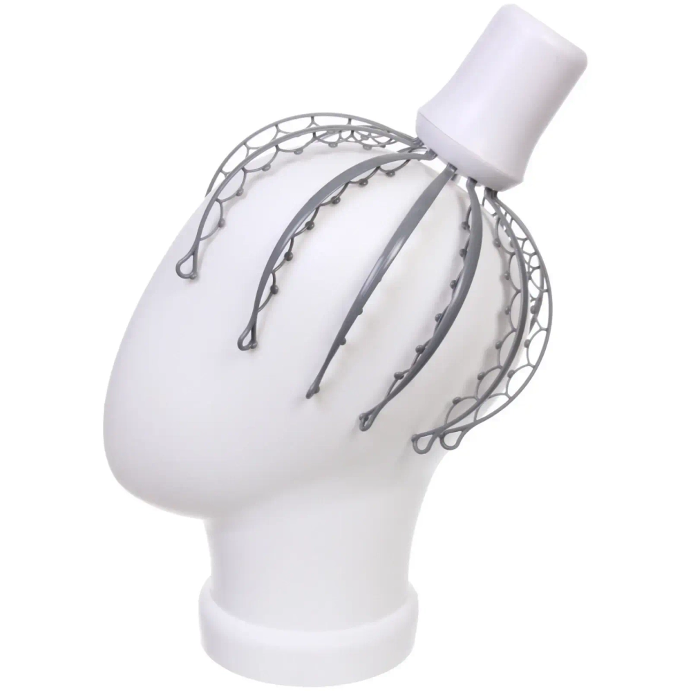 Массажер для головы «Light head» (вибрационный), 2 батарейки ААА