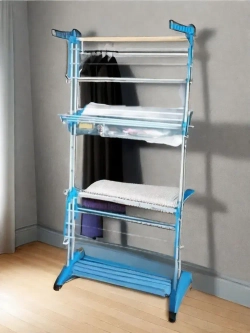 Сушилка для белья напольная / Складная и вертикальная сушилка для одежды FD1-3