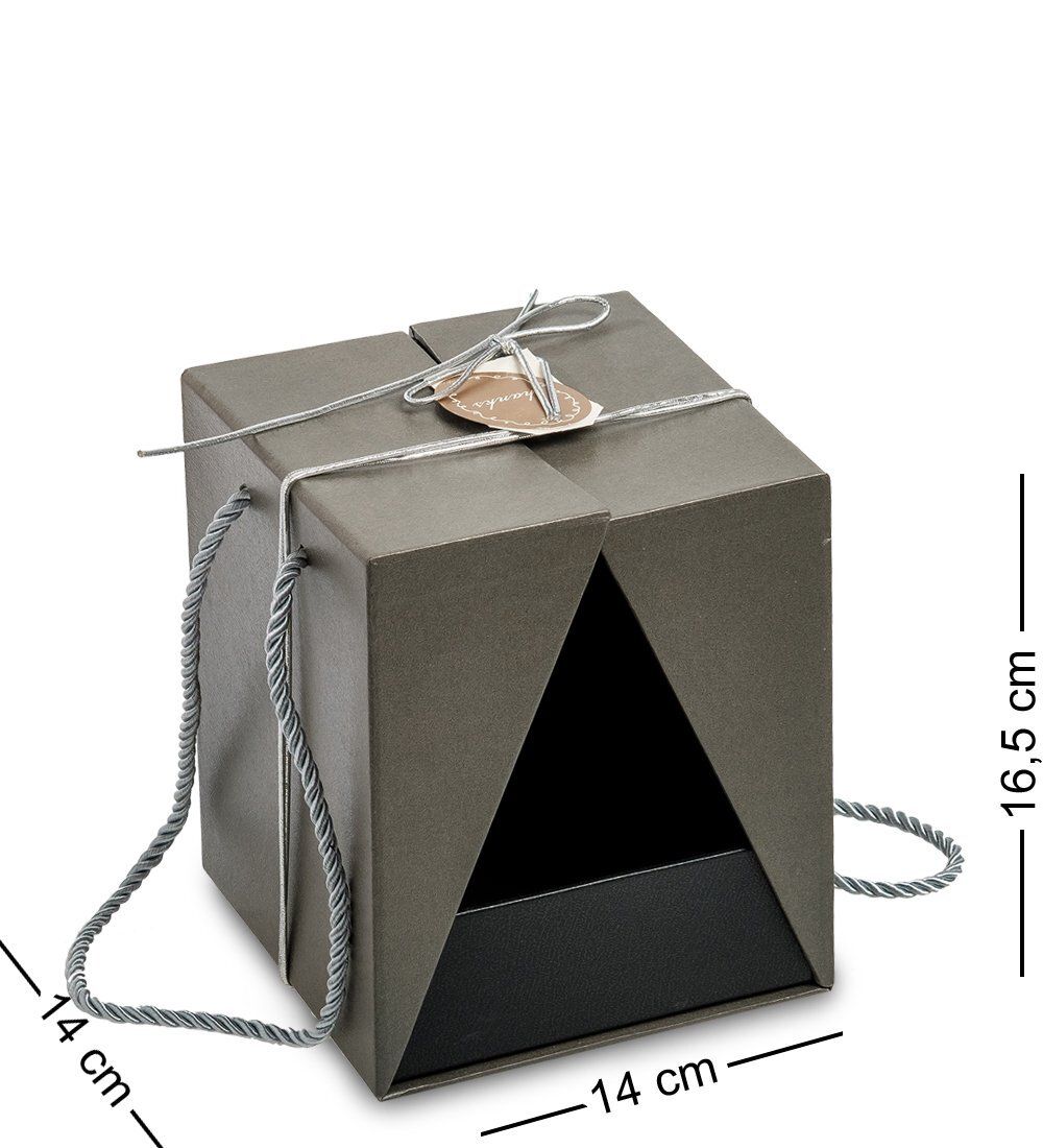 WG-98/1-A Коробка подарочная «Бабочка» цв.тауп