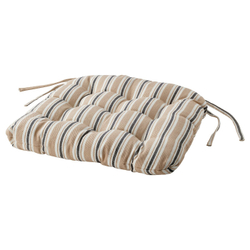 IKEA VATTENMOTT  (ИКЕА ВАТТЕНМОТТ)  -  Подушка для стула, бежевая, 40x38x5,0 см