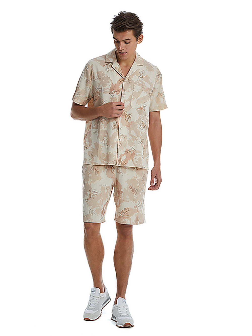 Рубашка мужская Bohemian Retro мультиколор