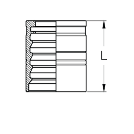 Муфта DN 25 1SN/2SN