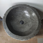 Раковина напольная из мрамора Black  MN-61497 (57*57*90)